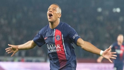 Chân sút vĩ đại nhất lịch sử PSG không thể thiếu Mbappe