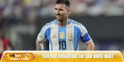Tiền Đạo Argentina Ghi Bàn Nhiều Nhất - Top 5 Siêu Sao